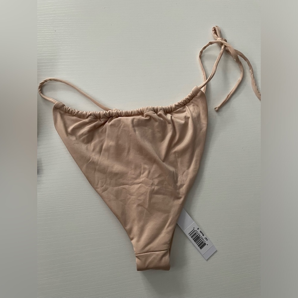 SET Monica Hansen Starlight One Side String Tie Bikini Bottom + bikini top S - Picture 10 of 12